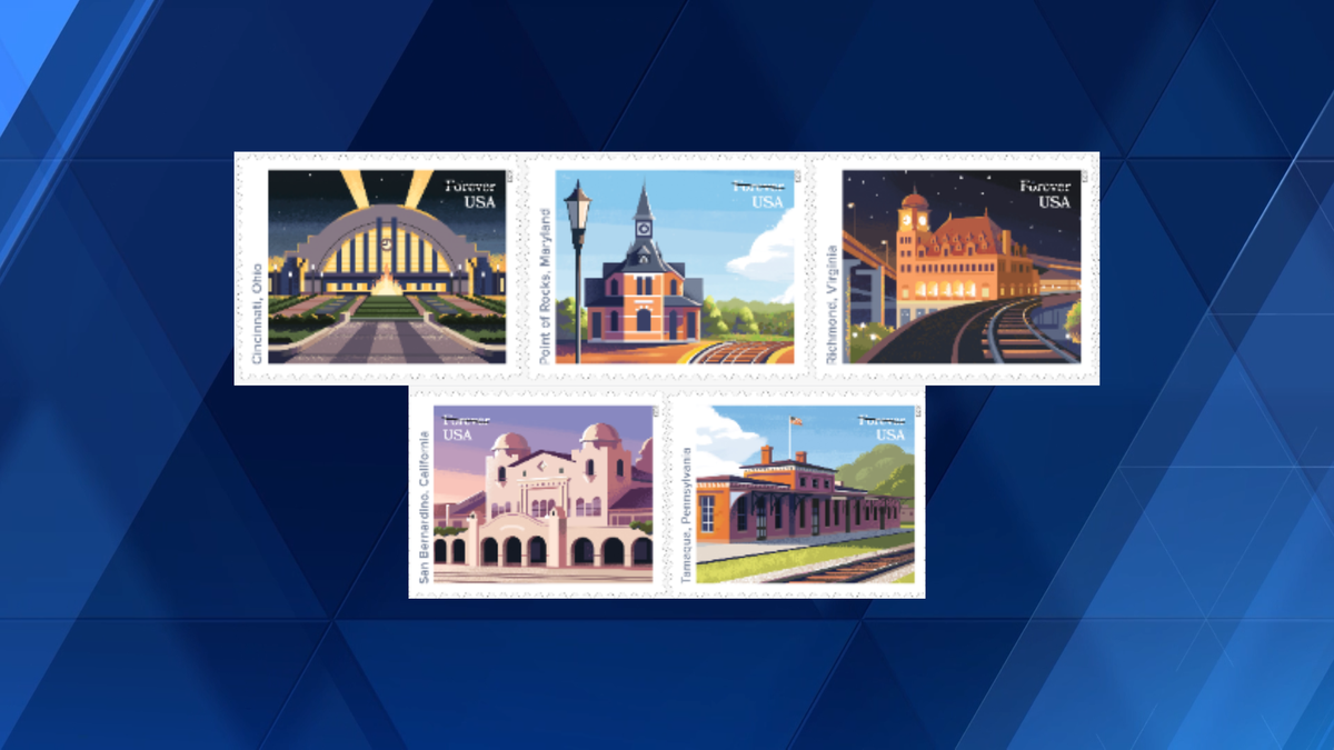 Cincinnati's Union Terminal featured as USPS 2023 stamp. See it here