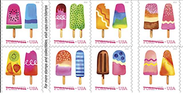 The U.S. Postal Service is issuing its first scratch-and-sniff stamps