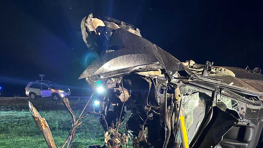 Man seriously hurt after getting trapped following Standish crash