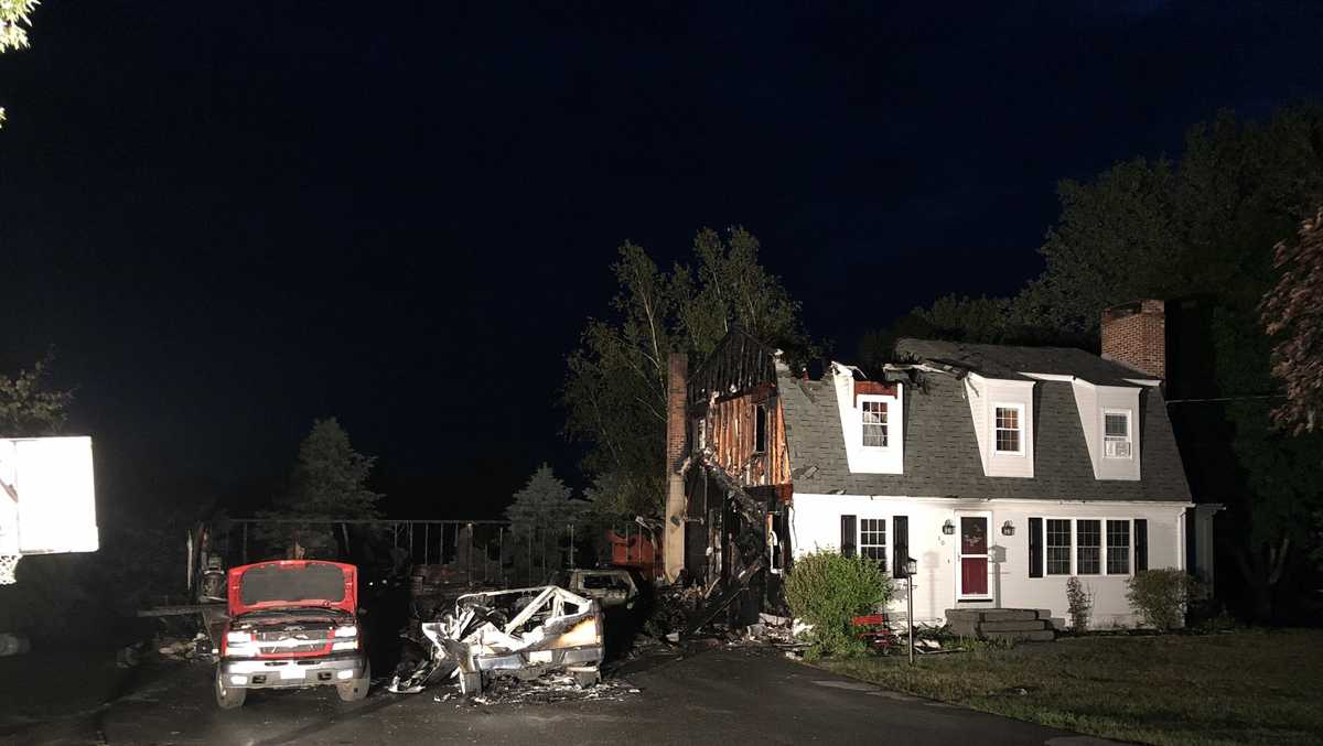 Smoke alarms help save family from earlymorning Maine fire