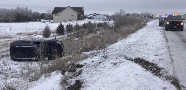 Man And 2 Kids Trapped After Rollover Crash Make It Out Without Any ...