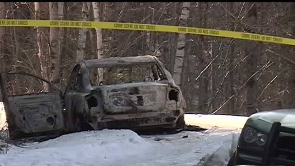Man found dead outside burning car didn't die in fire, police say