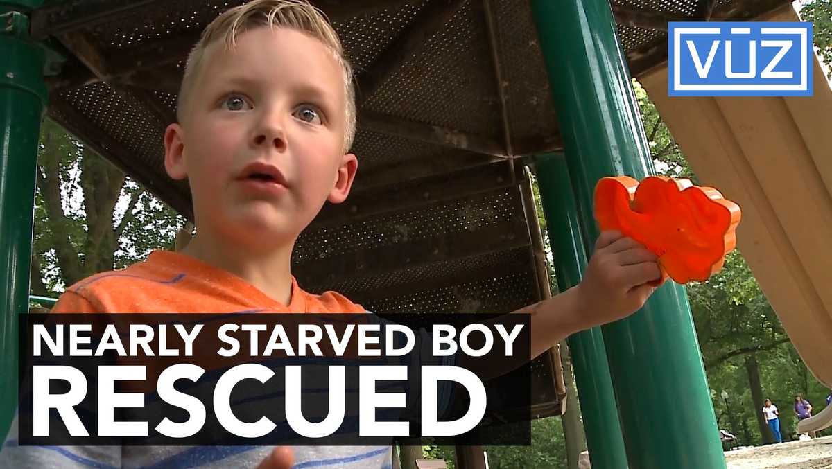 Boy gets new parents after being starved for years