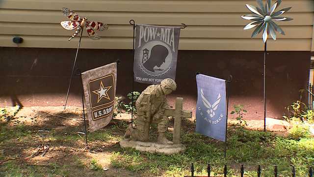 Military widow's statue returned three years after it was stolen - Vimarsana News