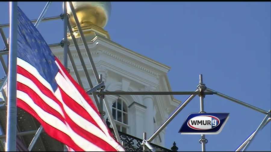 State House with flag