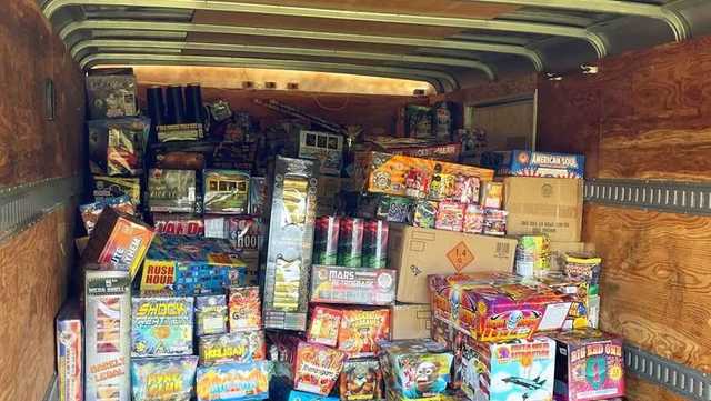 Police seize 750 fireworks each powerful as a hand grenade « Euro