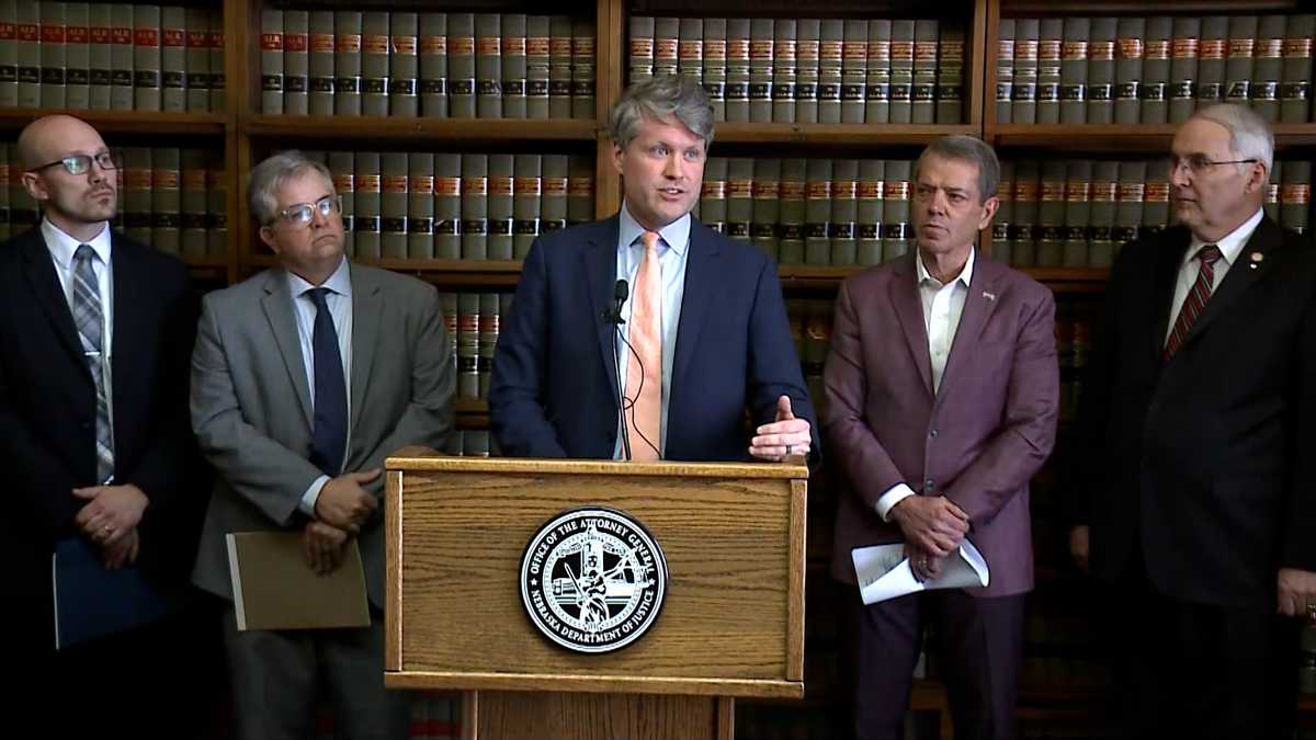 Nebraska attorney general announces settlement with state troopers