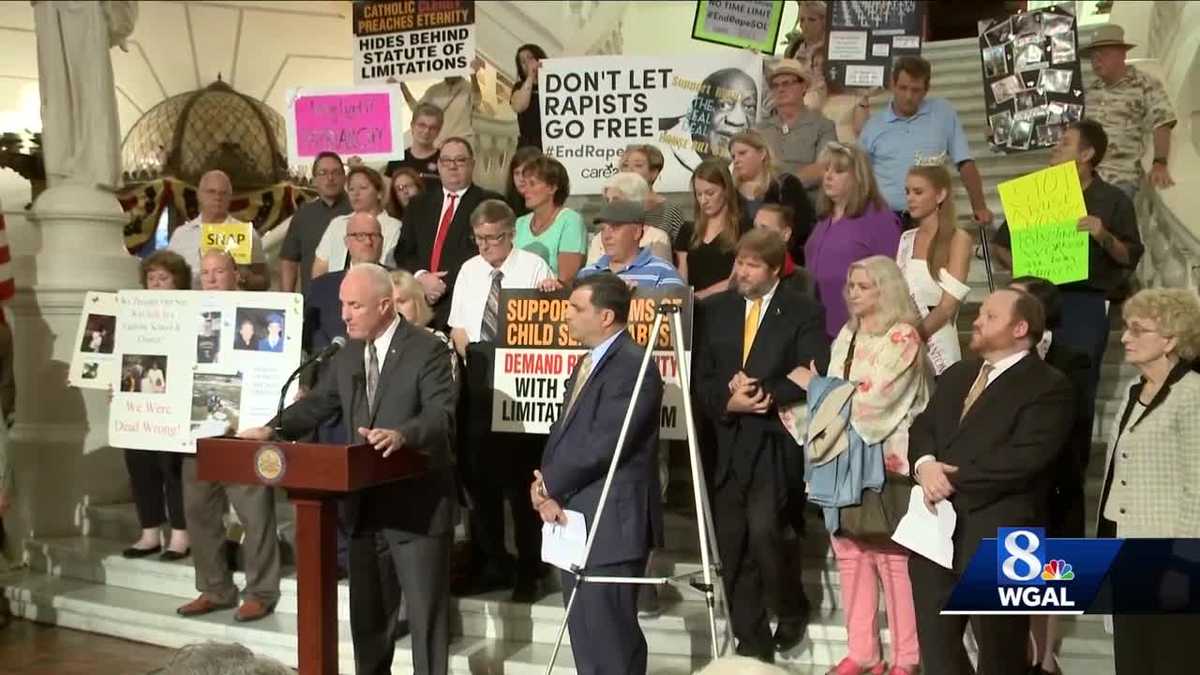 Sexual abuse survivors call for end to statute of limitations on sex crimes