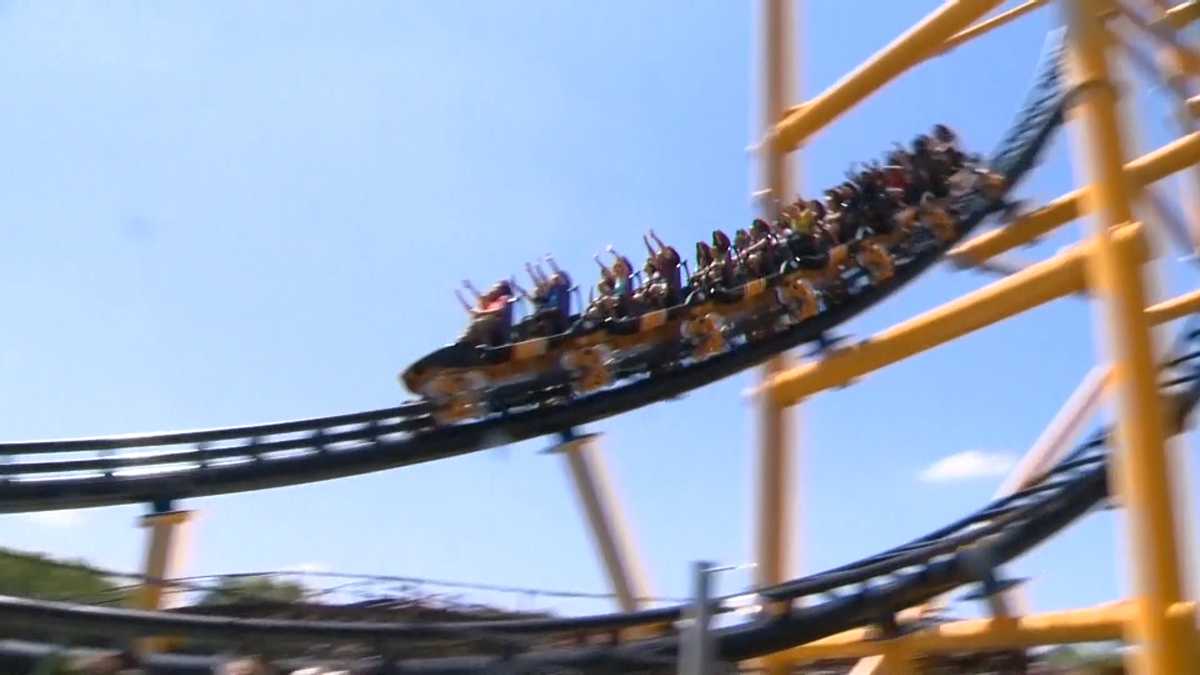 Kennywood Thunderbolt and Steel Curtain running again