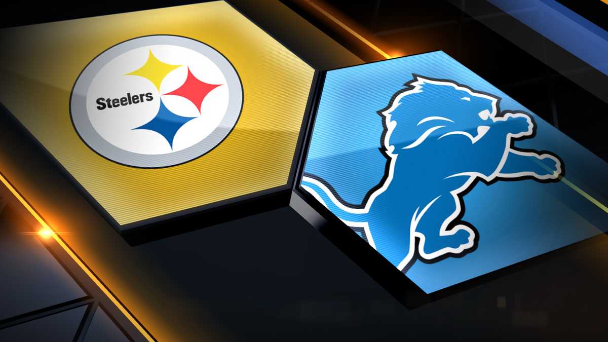 steelers v lions