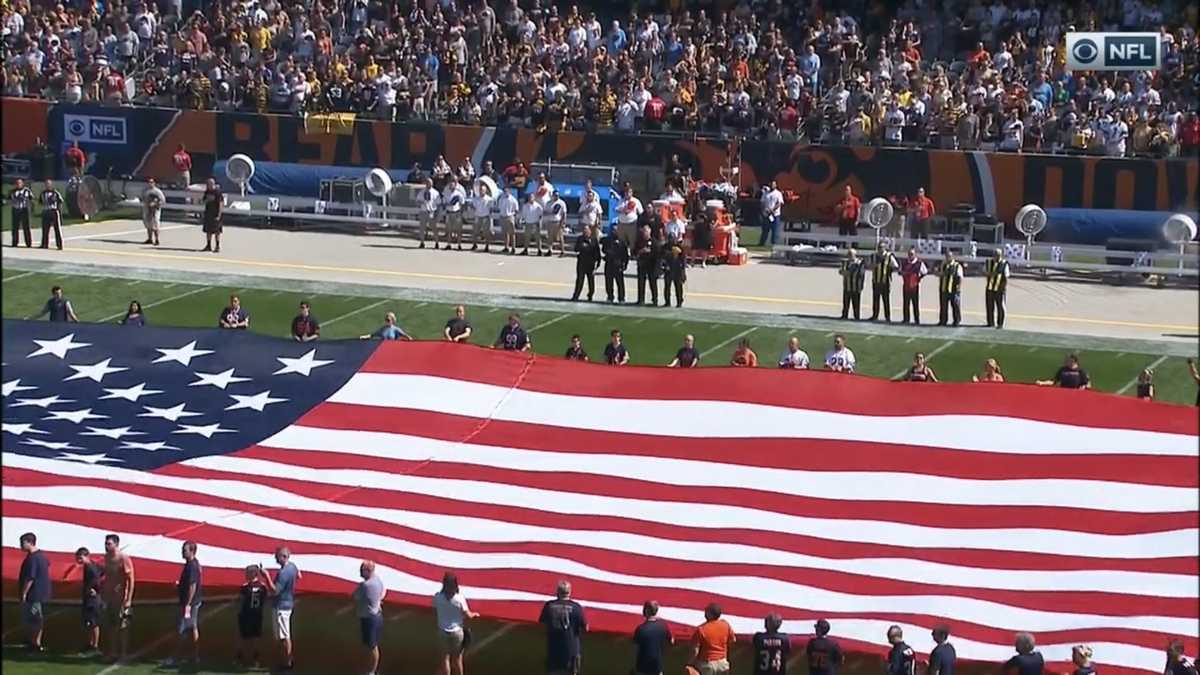 Steelers Stand For National Anthem In Baltimore - CBS Pittsburgh