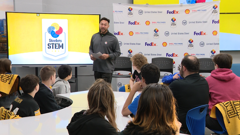 South Allegheny students learn about STEM careers with Steelers program