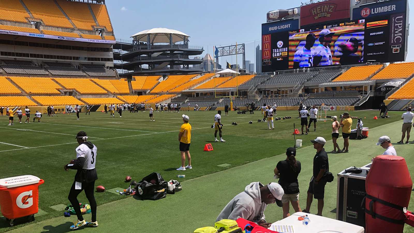 steelers camp schedule 2021