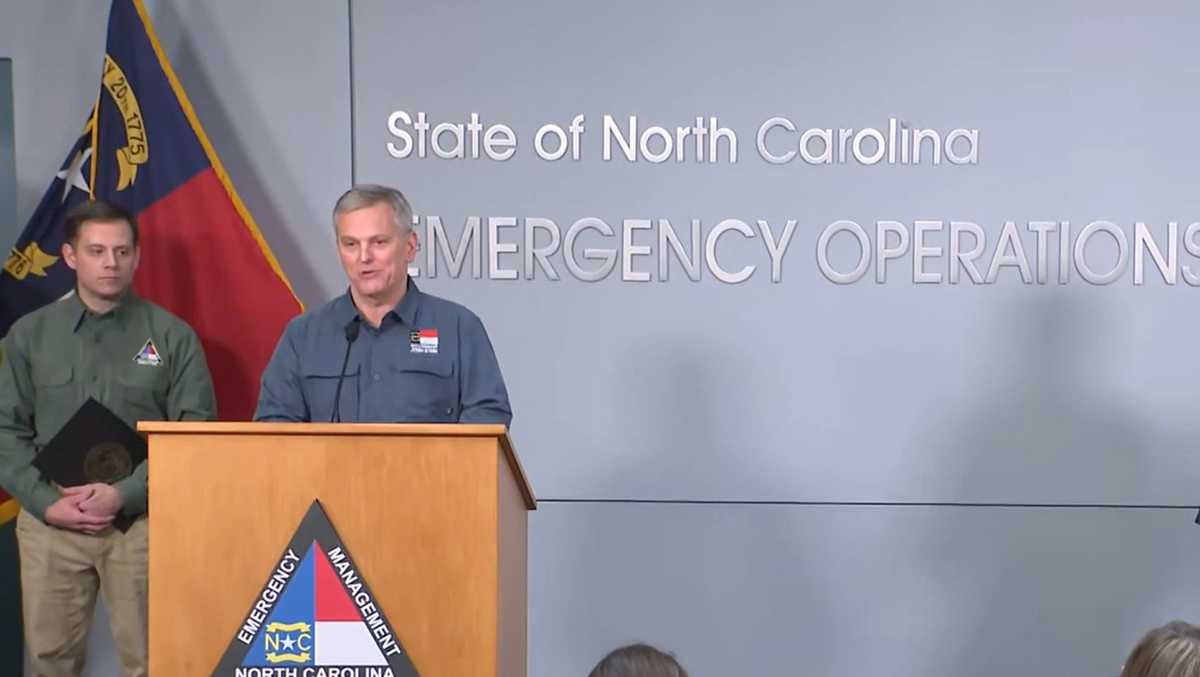 NC governor: Roads remain dicey