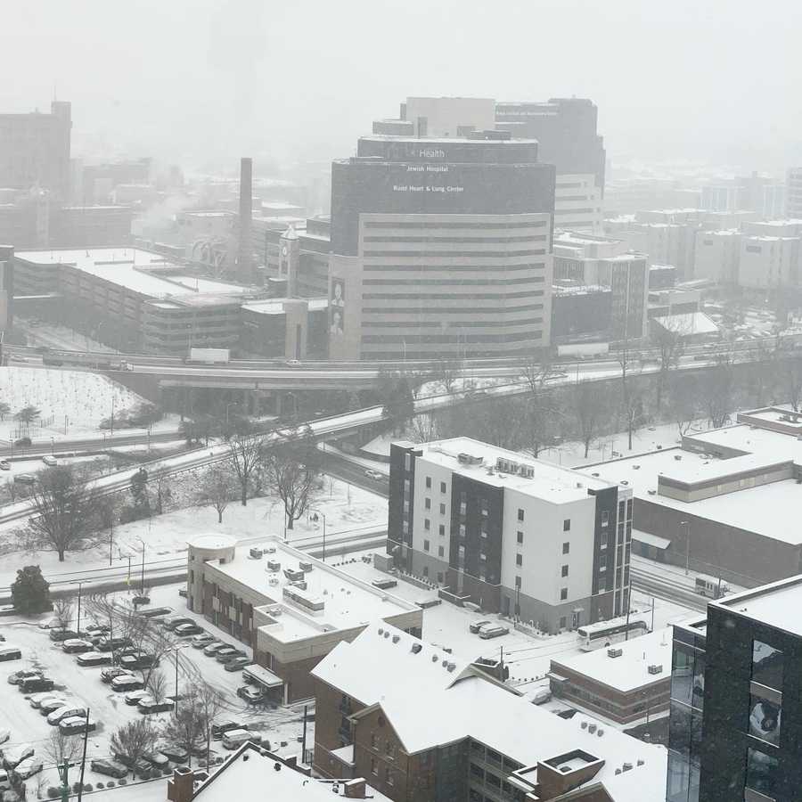GALLERY: Campus covered in snow after Wednesday snow storm – The Louisville  Cardinal