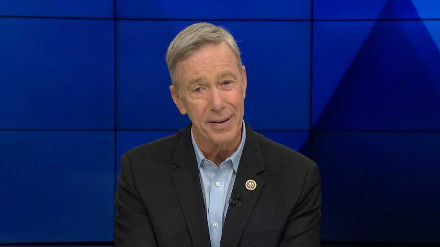U.S. Rep. Stephen Lynch makes an appearance on WCVB's "On the Record" on July 12, 2020.
