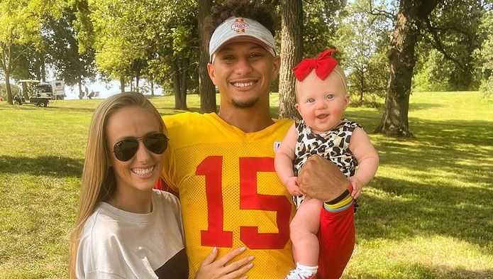 Kansas City Chiefs QB Patrick Mahomes shares story of daughter