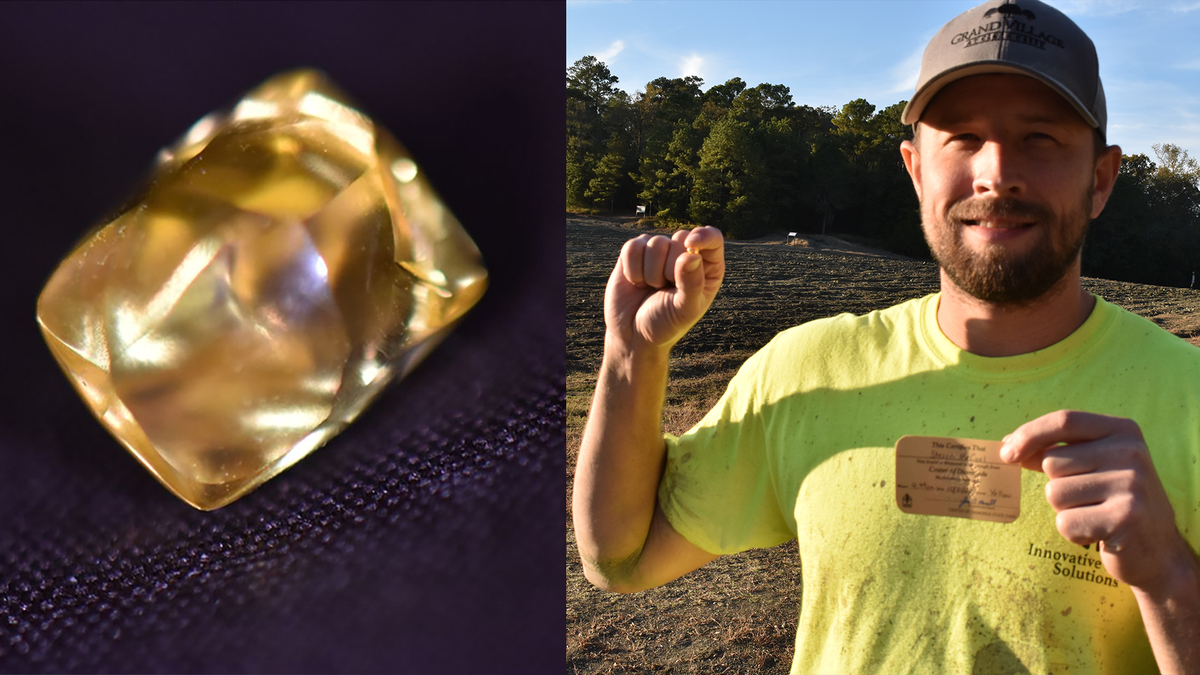 4.49carat diamond found in Arkansas State Park