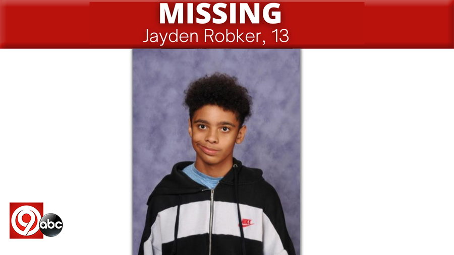 missing 13-year-old jayden robker