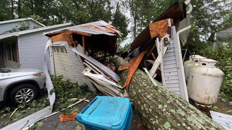 Severe storms cause damage in south-central Pa.