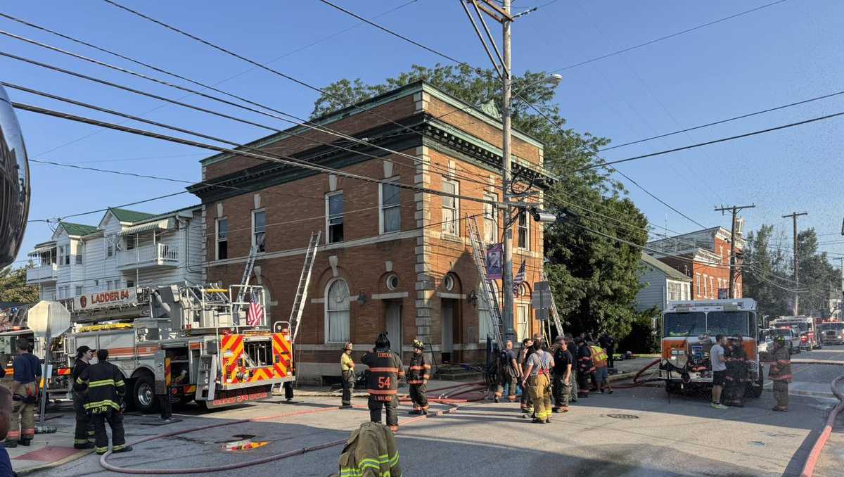 1 man, 1 woman dead after a two-alarm house fire in York County