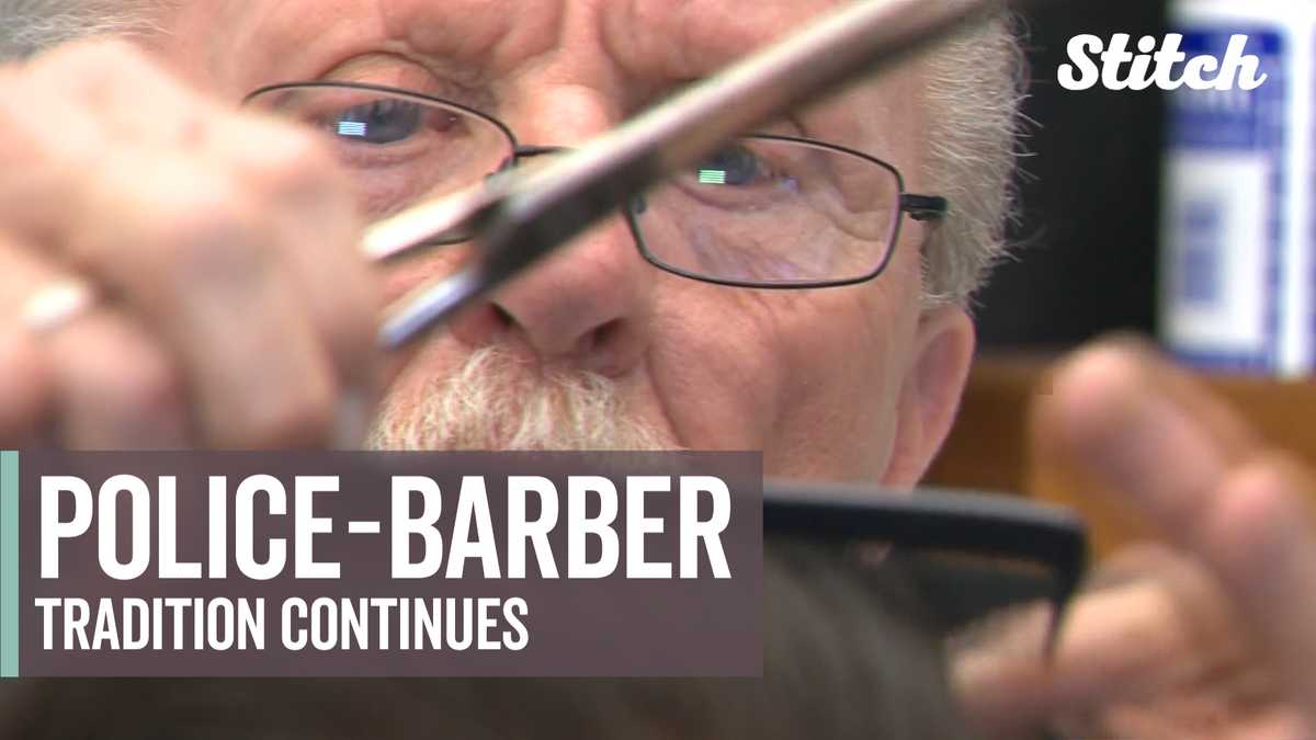 Barber continues decadesold tradition with police chiefs