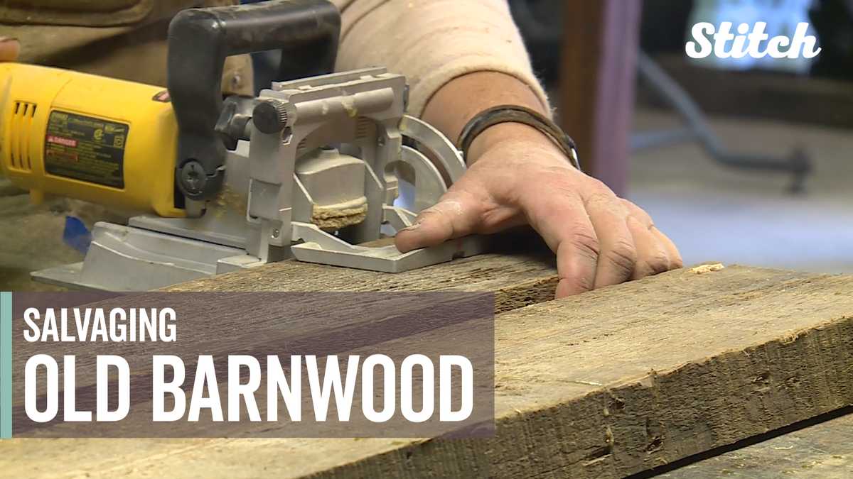 Couple transforms old barn boards into fine furniture