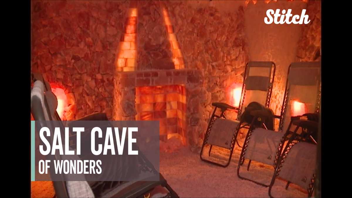 Salt cave creates natural wonders