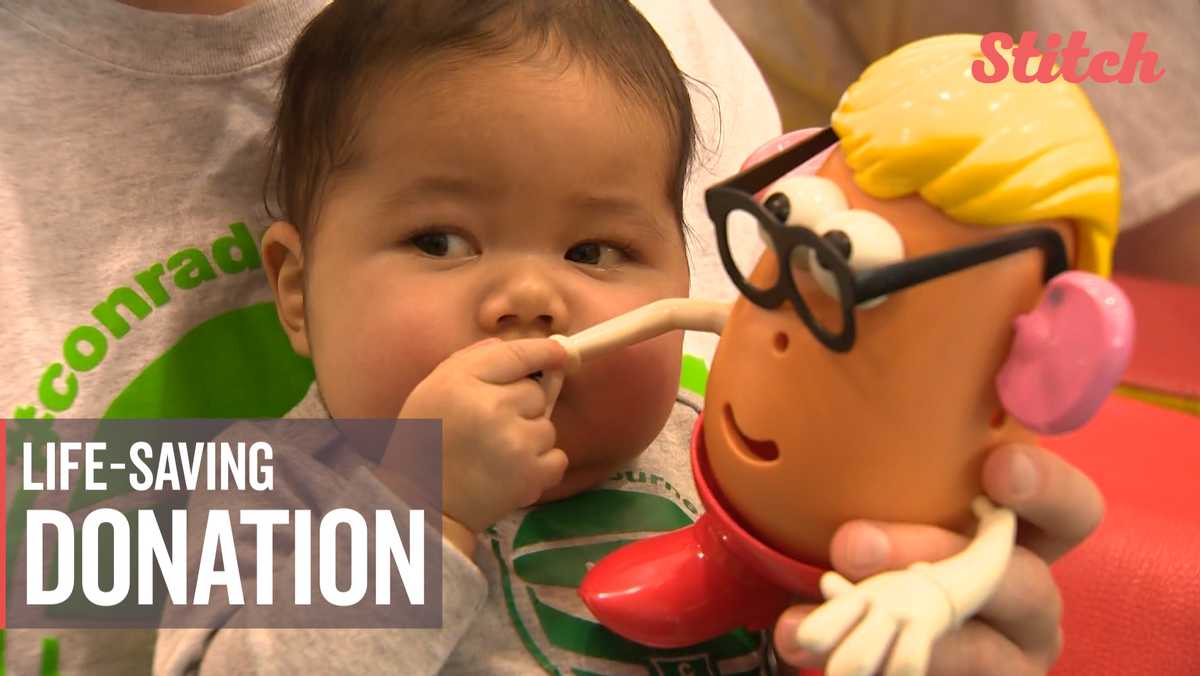 Baby gets lifesaving liver transplant from uncle who steps up as living