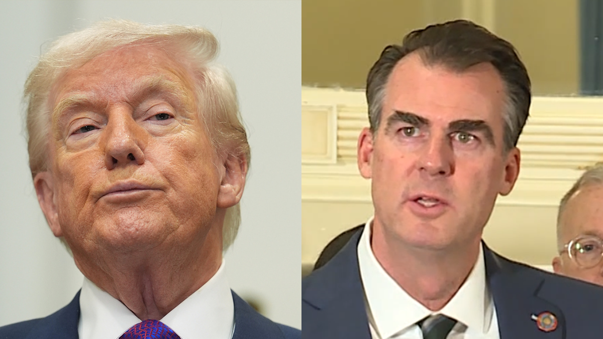 President Donald Trump takes to Truth Social again to make scathing remarks about Gov. Kevin Stitt