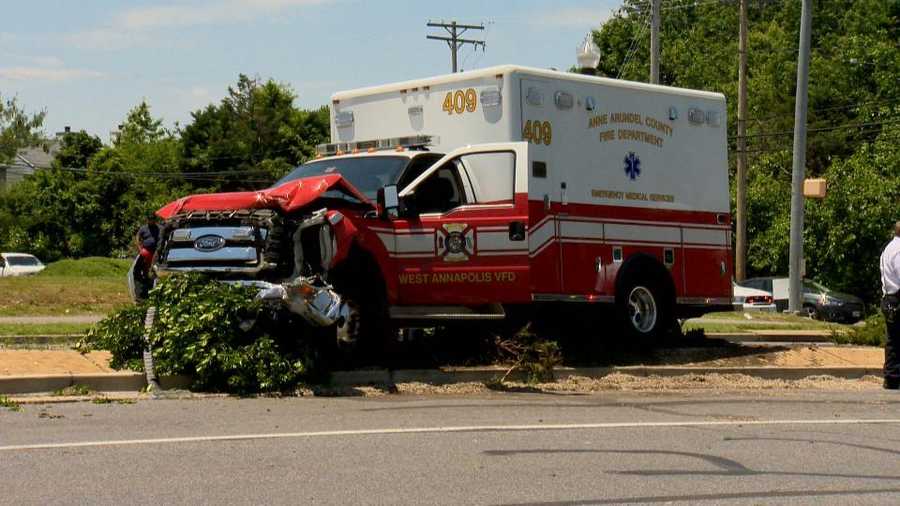 stolen ambulance crash