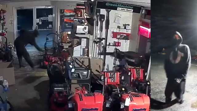 Burglar smashes into Maine store, steals chainsaws - Vimarsana News