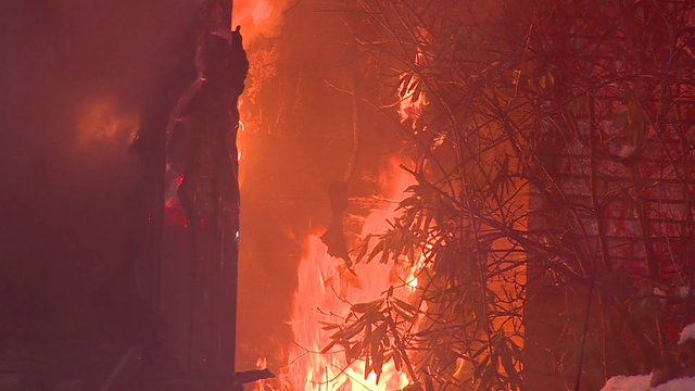 Fire reignites at home where man was rescued through window - Vimarsana News