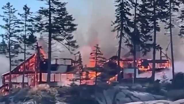 Multiple agencies respond to massive house fire in Stonington - Vimarsana News