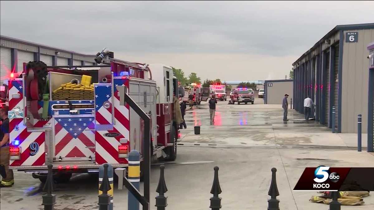 About 20 units affected by fire at storage facility in southeast OKC