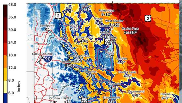 'Historic storm': Significant winter snowfall to hit parts of Montana ...