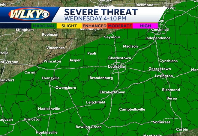Severe Thunderstorm Watch in effect for some KY, IN counties