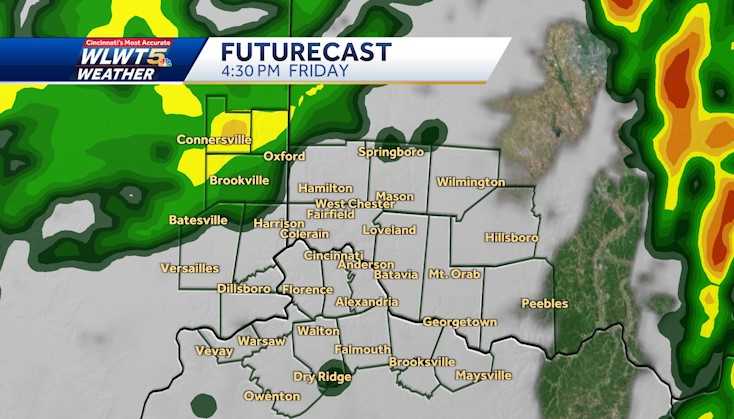 Hour By Hour: When Severe Threat Moves Through Cincinnati