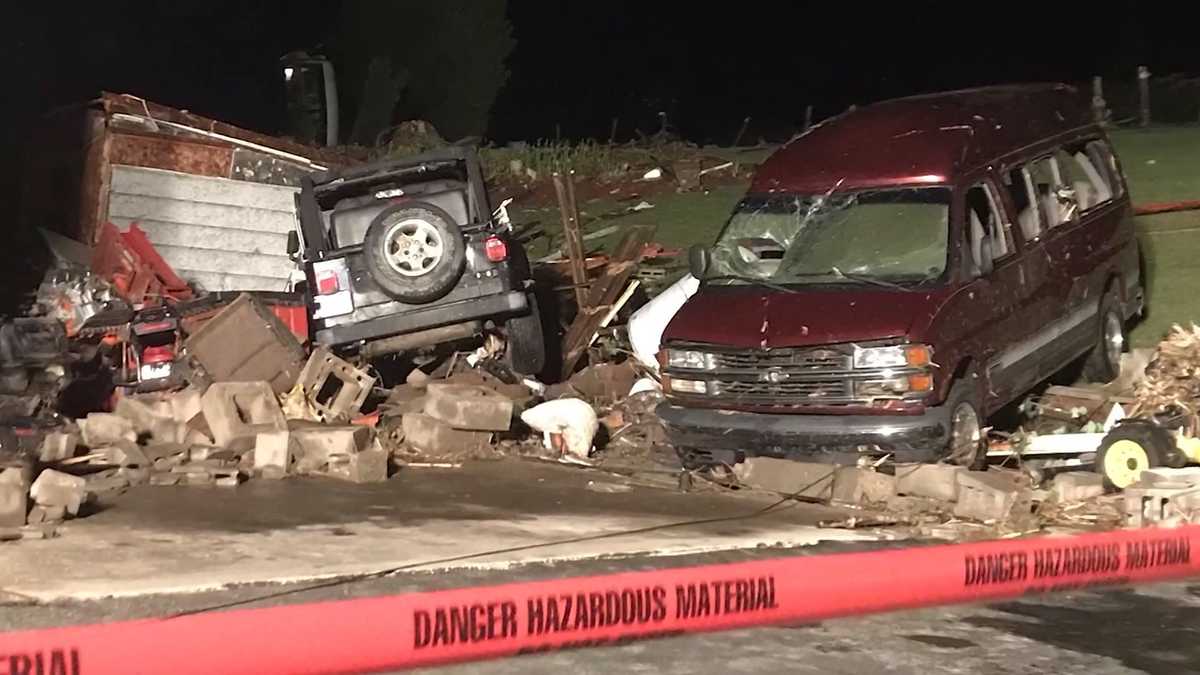 6 injured after strong storms rip through parts of northeastern ...