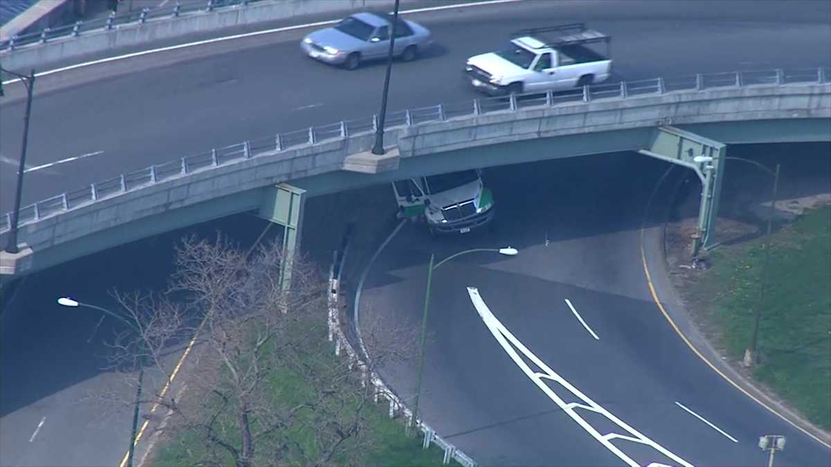 Don't do it! You can't take a truck on Storrow Drive