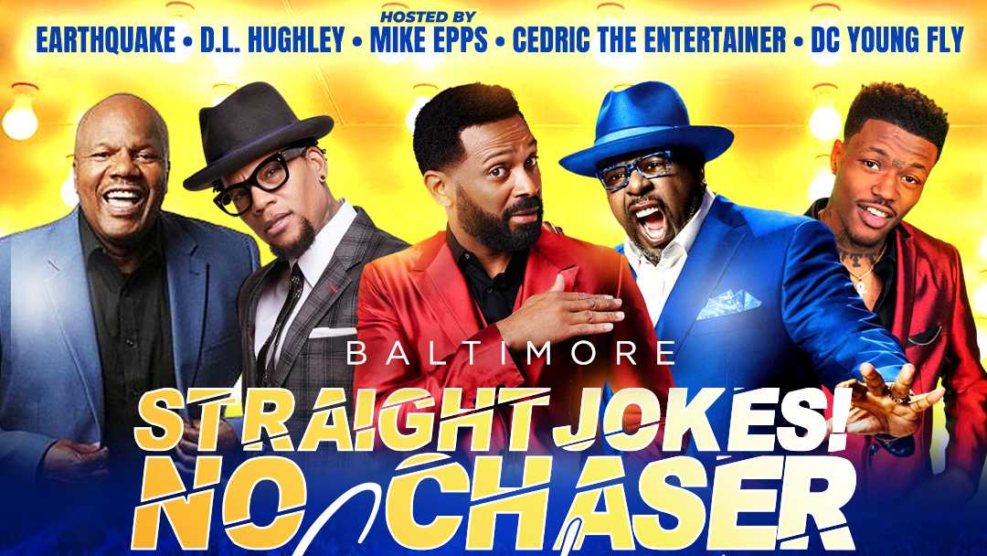 Baltimore to host 'Straight Jokes! No Chaser Comedy Tour' stop