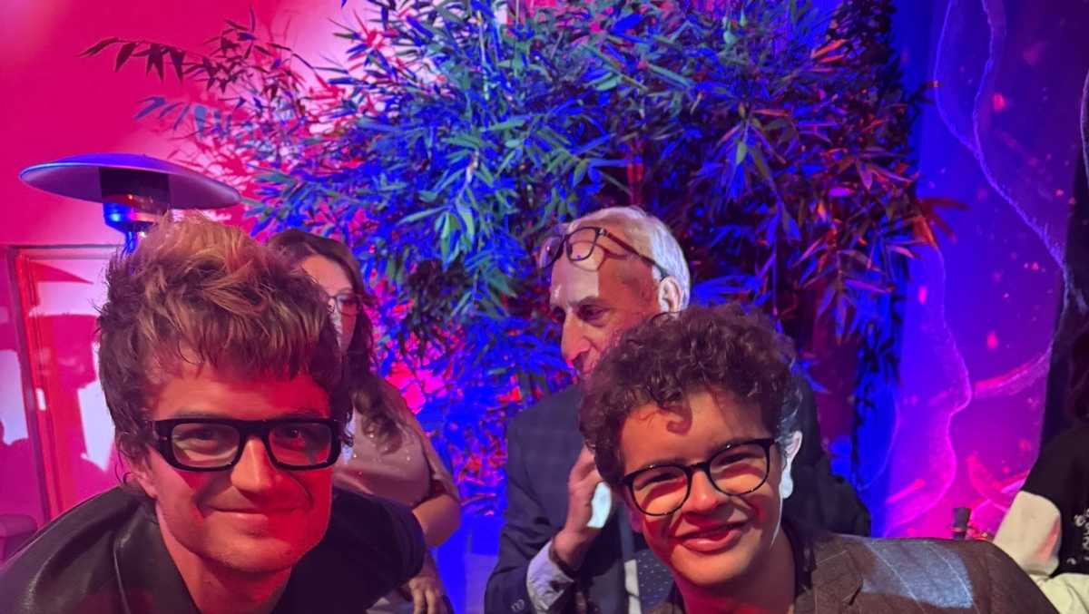 Oklahoma girl diagnosed with leukemia meets Stranger Things cast during world premiere