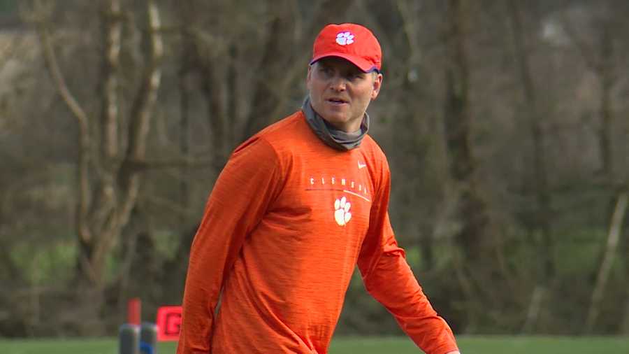 Clemson's Brandon Streeter was officially promoted to offensive coordinator on Tuesday.