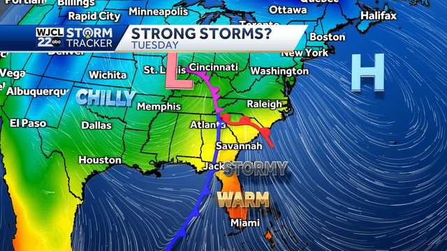 Savannah: Active weather to sweep across the Southeast - Vimarsana News
