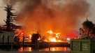 Trailer fire in St James City