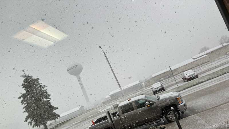 Iowa weather: Snow, rain hit parts of the state