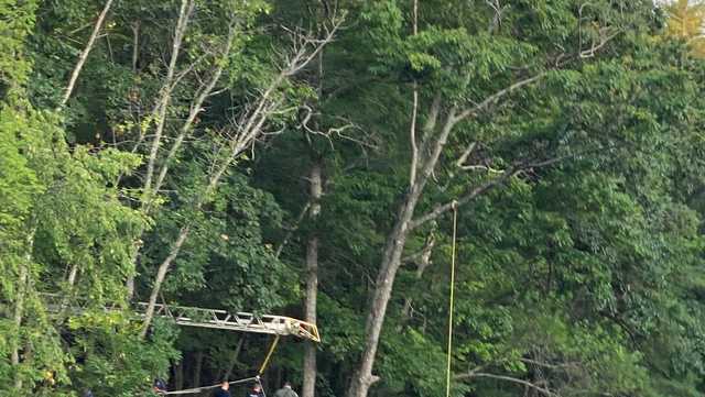 Stuck swimmer rescued from Saco River in Buxton - Vimarsana News