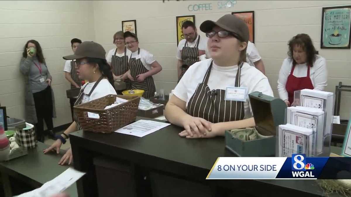 'A Special Blend' Life skills students run coffee shop at middle school