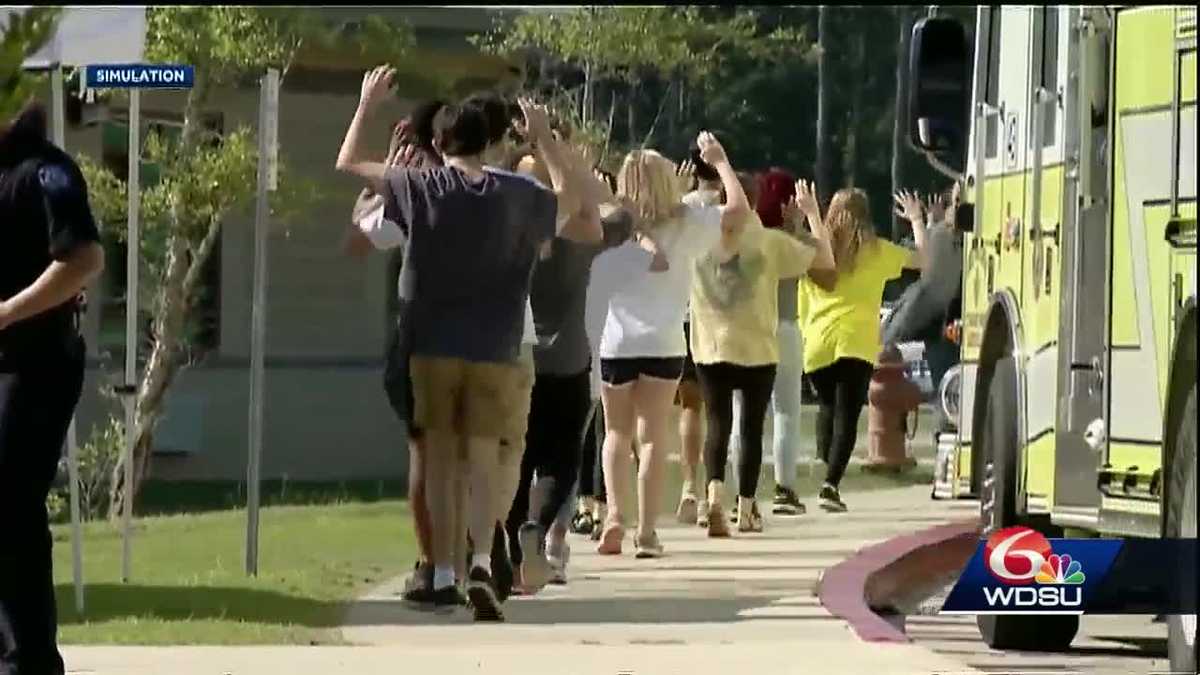 Dramatic moments as St. Tammany deputies practice active shooter drill ...