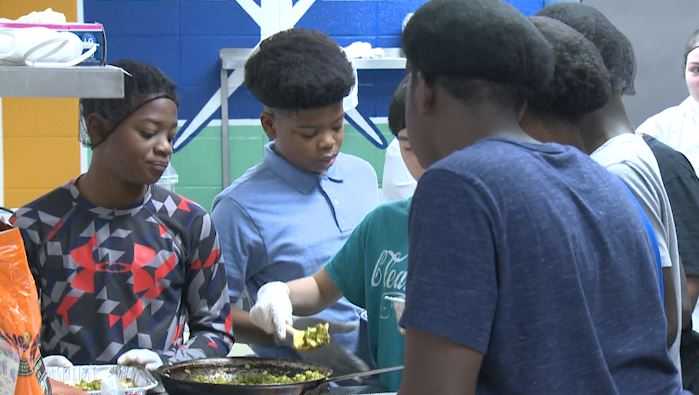 Olmsted Academy North students learning way to help out during holidays
